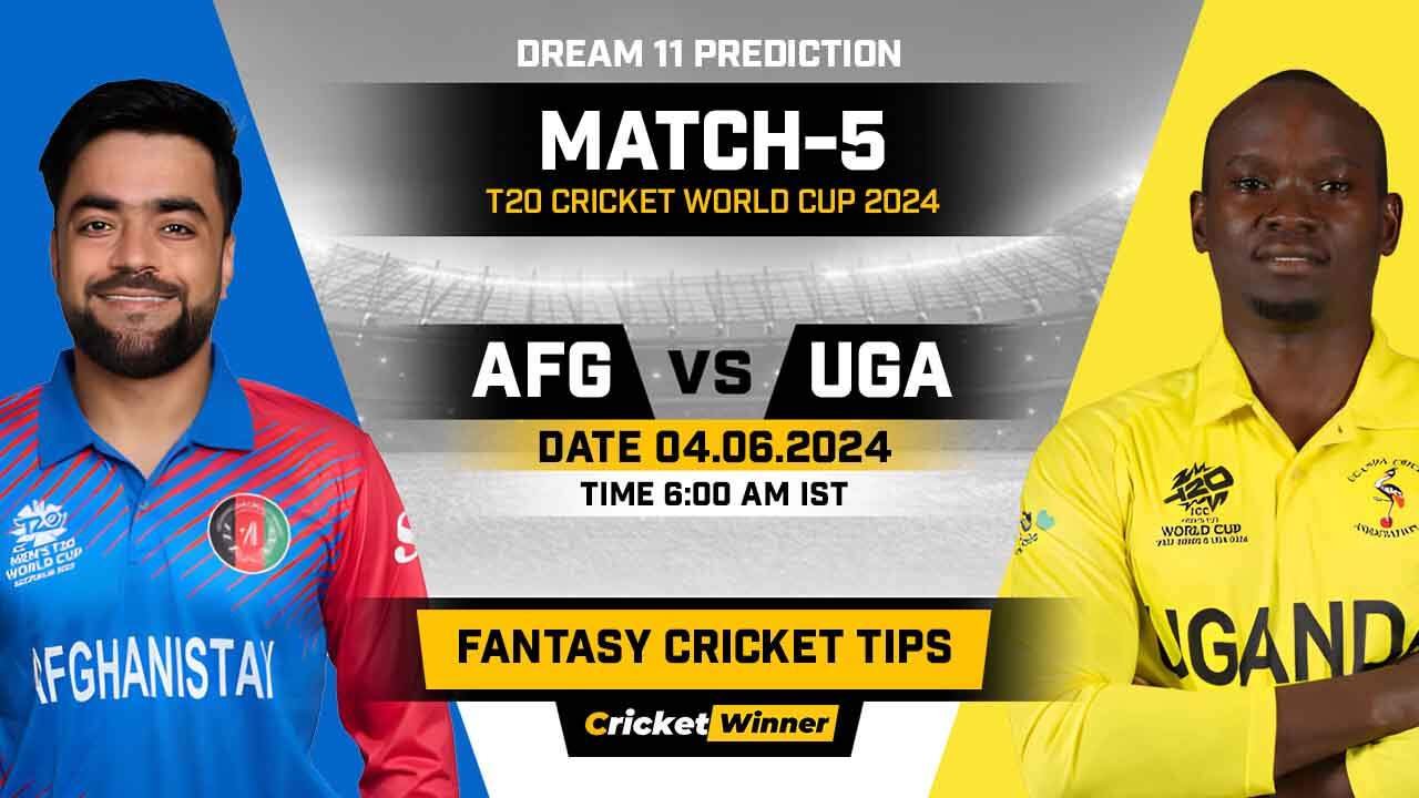 AFG vs UGA Dream11 Prediction, Fantasy Cricket Tips, Probable Playing XI, Pitch Report & Injury Updates For 5th Match