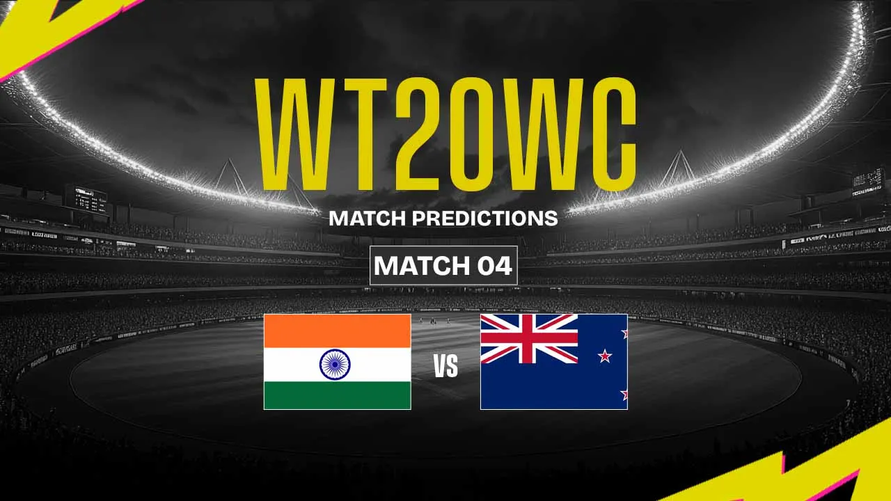 Women's T20 World Cup 2024: 4th Match, IND-W vs NZ-W, Match Prediction - Who Will Win Today?