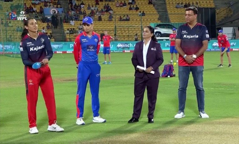 Women’s Premier League 2024 : DC W vs RCB W ,7th Match – Toss update, Playing XIs