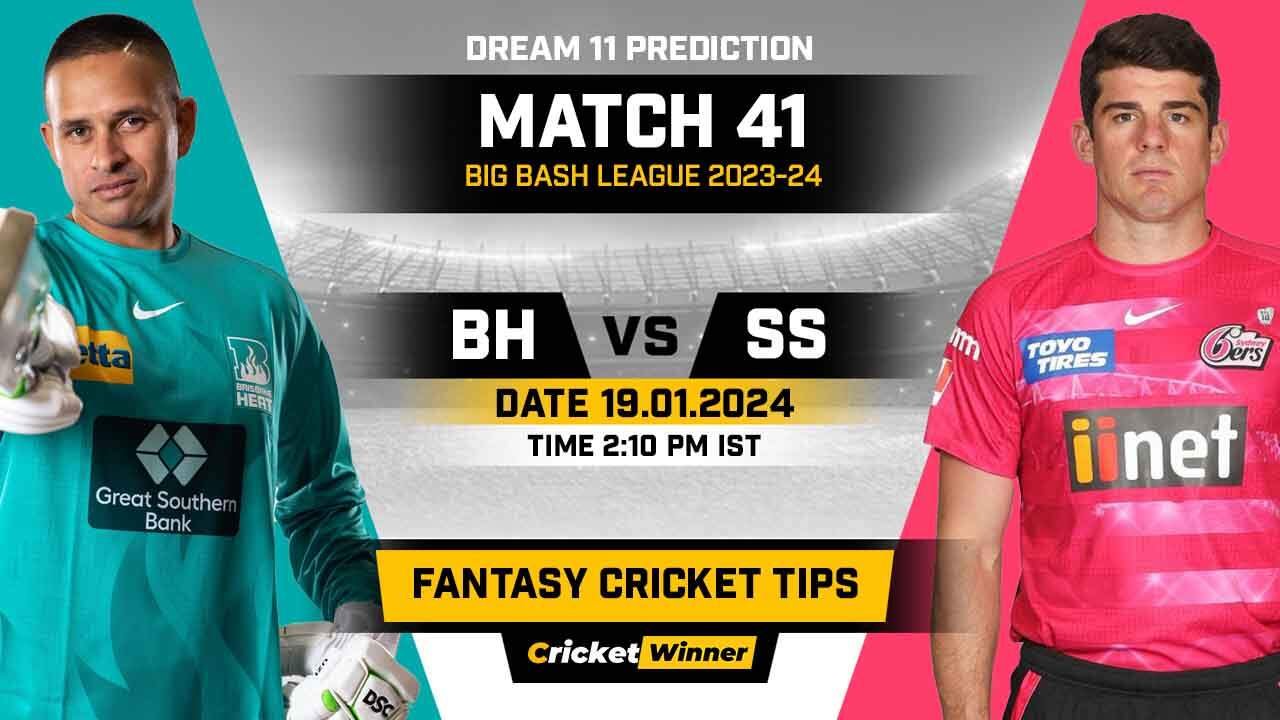HEA vs SIX Dream11 Prediction, Fantasy Cricket Tips, Probable Playing XI, Pitch Report & Injury Updates For Qualifier Match