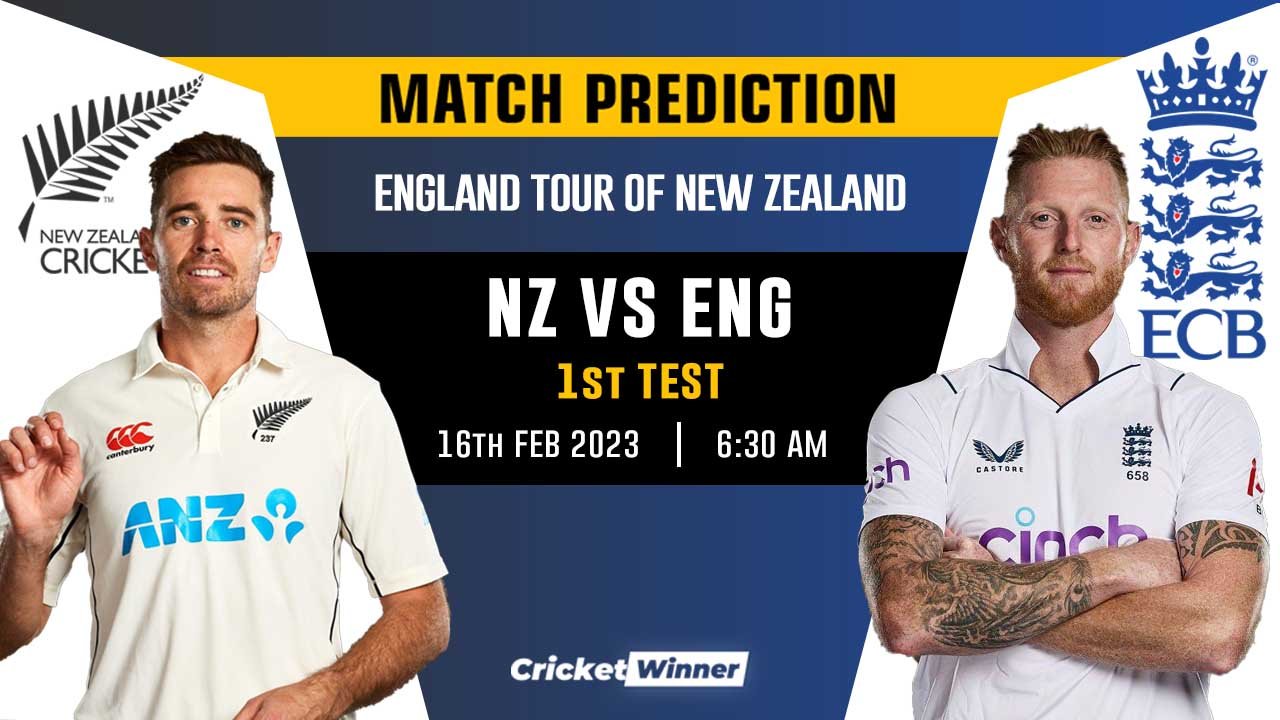 NZ vs ENG, 1st Test, Match Prediction- Who Will Win Today's Test Match Between New Zealand and England?