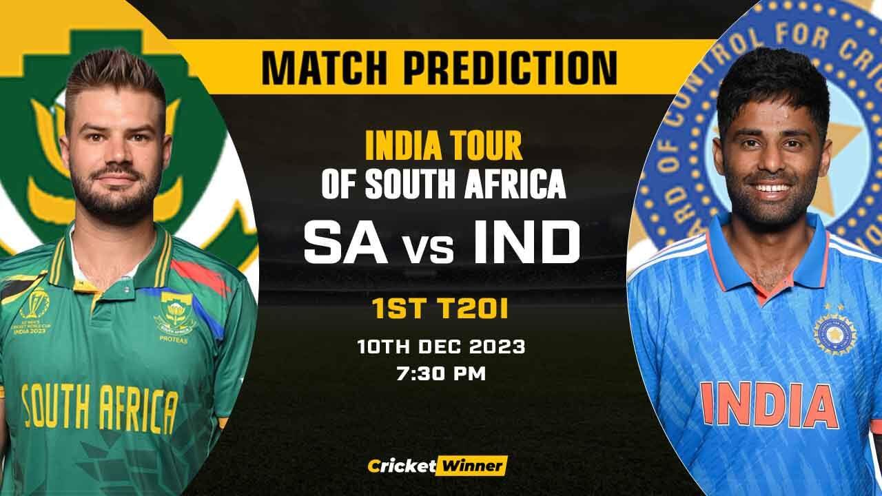SA vs IND 1st T20I Match Prediction- Who Will Win Today's Match Between South Africa and India