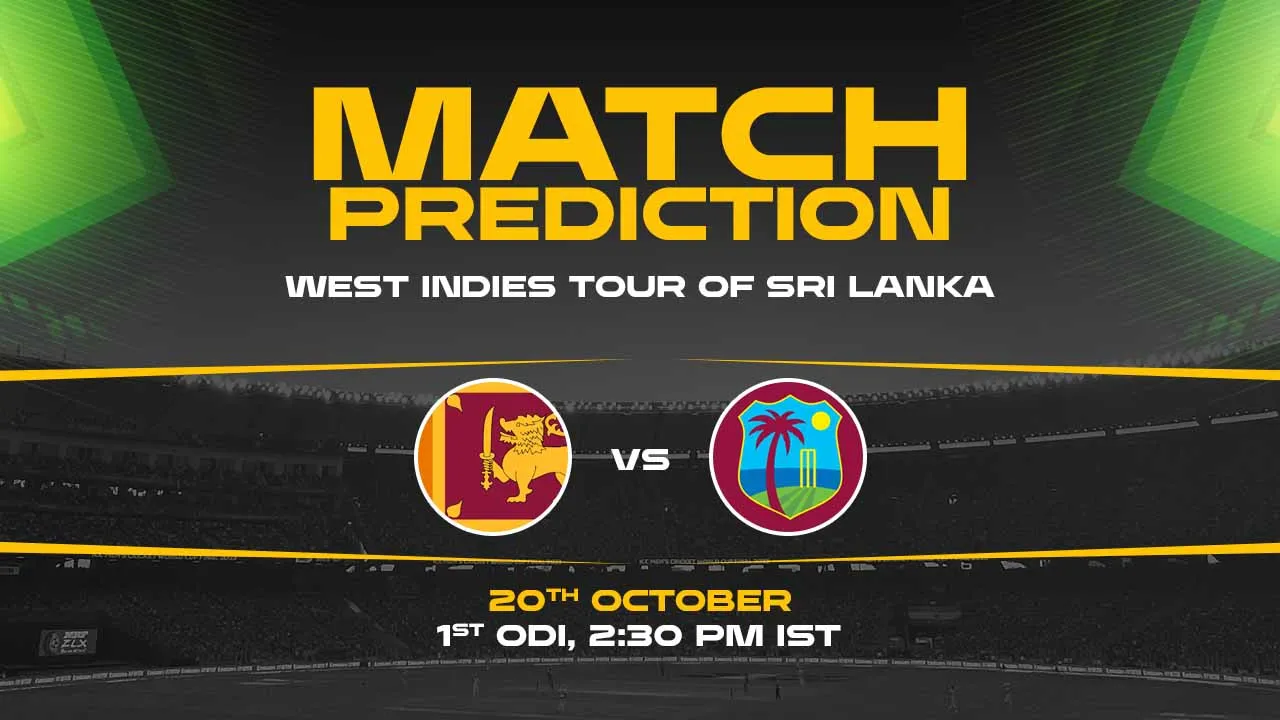 SL vs WI 1st ODI, Match Prediction- Who Will Win Today?