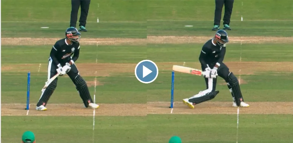 Usama Mir got out hit wicket