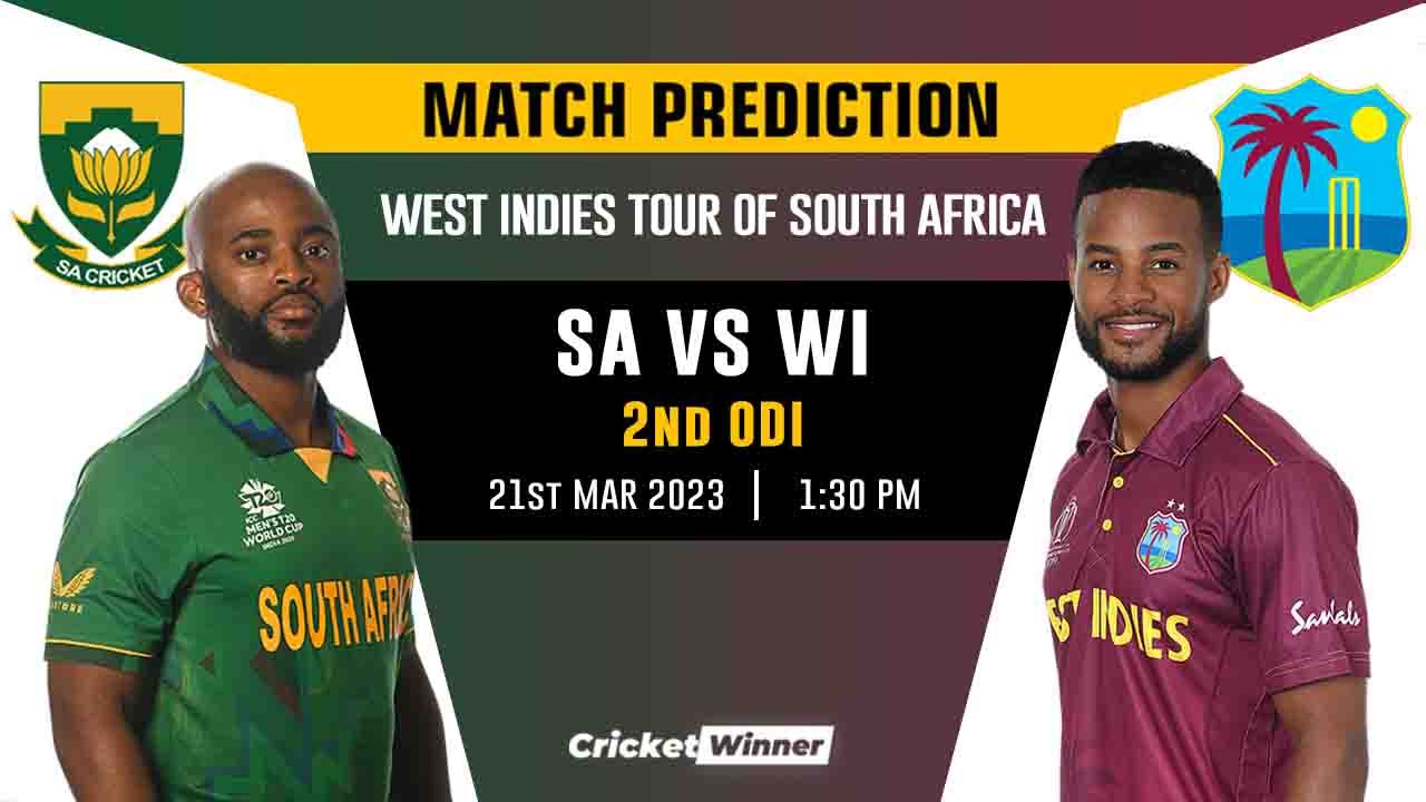 SA vs WI 3rd ODI Match Prediction- Who Will Win the 3rd ODI Between South Africa and West Indies?