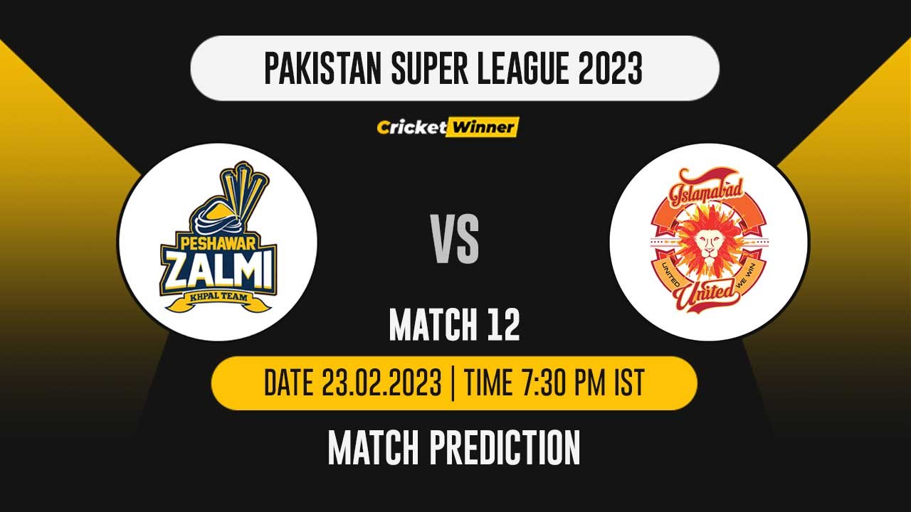 PSL 2022: 12th Match PES vs ISL, Match Prediction- Who Will Win Today's PSL Match Between Peshawar United and Islamabad United?