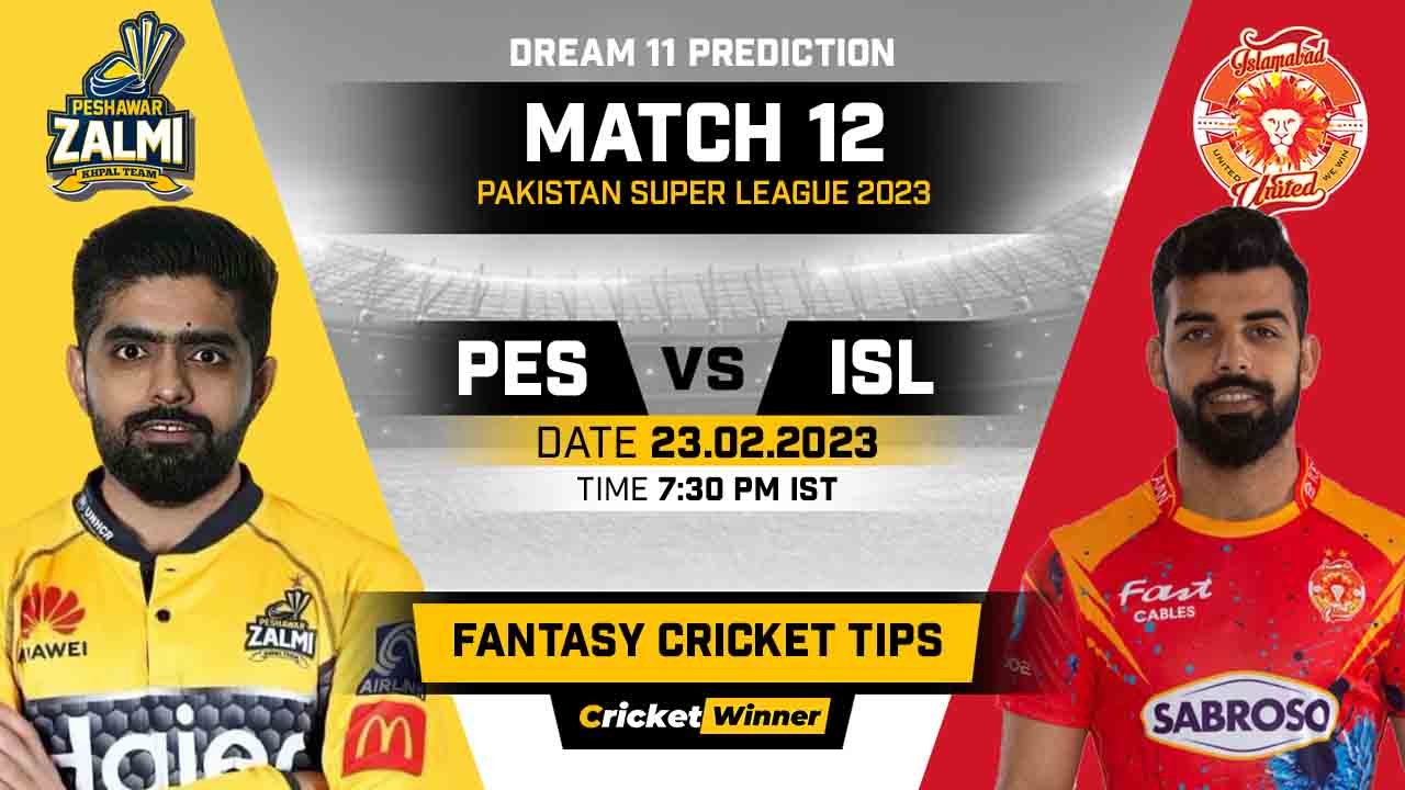 PES vs ISL Dream11 Prediction, Fantasy Cricket Tips, Probable Playing XI, Pitch Report & Injury Updates For 12th Match