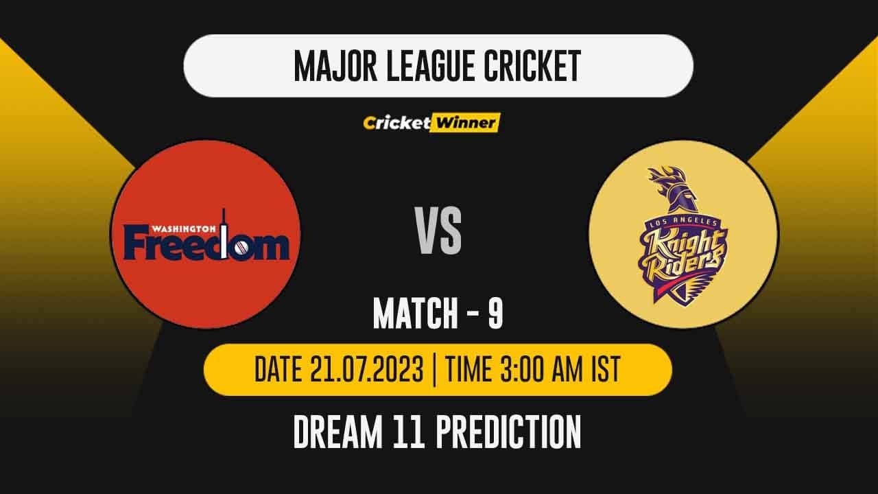WAF vs LAKR Dream11 Prediction, Fantasy Cricket Tips, Probable Playing XI, Pitch Report & Injury Updates For 9th Match