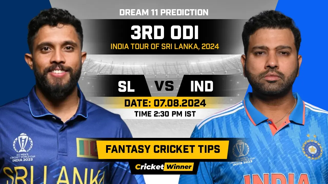 SL vs IND Dream11 Prediction, Fantasy Cricket Tips, Probable Playing XI, Pitch Report & Injury Updates For 3rd ODI Match