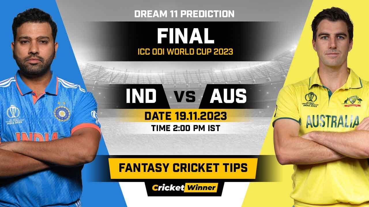 IND vs AUS Dream11 Prediction, Fantasy Cricket Tips, Probable Playing XI, Pitch Report & Injury Updates For Finals Match