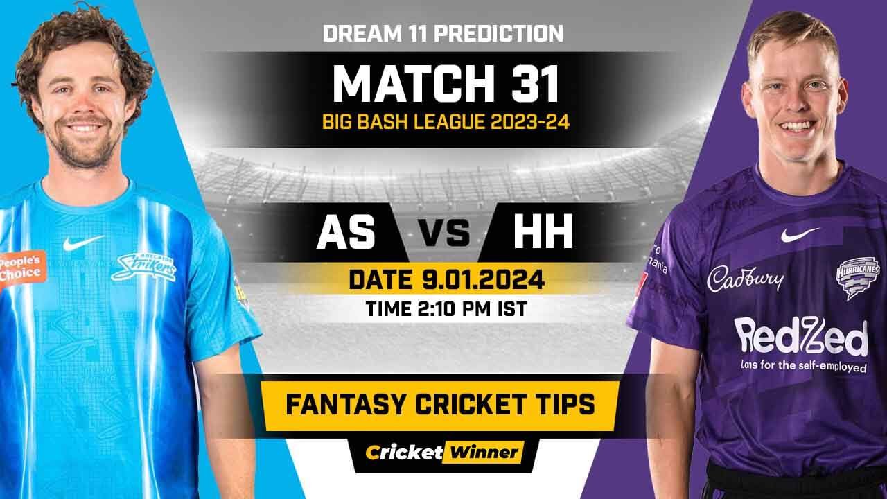 HUR vs STR Dream11 Prediction, Fantasy Cricket Tips, Probable Playing XI, Pitch Report & Injury Updates For 31th Match