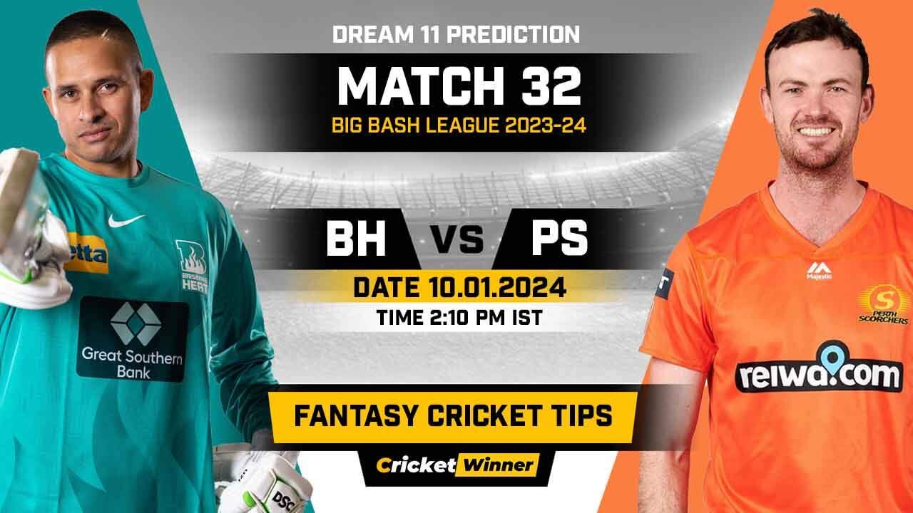 SCO vs HEA Dream11 Prediction, Fantasy Cricket Tips, Probable Playing XI, Pitch Report & Injury Updates For 32th Match