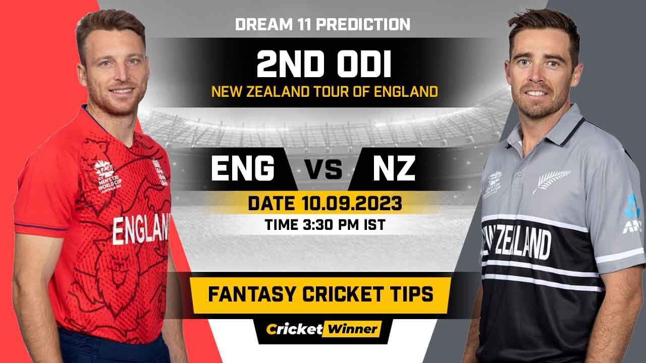 ENG vs NZ Dream11 Prediction, Fantasy Cricket Tips, Probable Playing XI, Pitch Report & Injury Updates For 2nd ODI