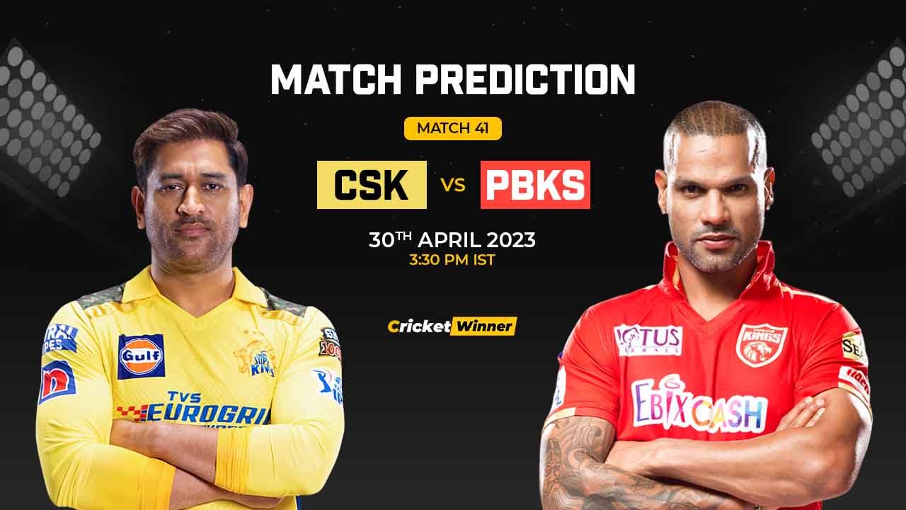 CSK vs PBKS Match Prediction- Who Will Win Today’s IPL Match Between Chennai Super Kings and Punjab Kings, IPL 2023, Match 41