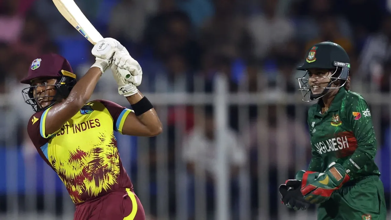 West Indies pressurized Group B points table with dominant win against Bangladesh