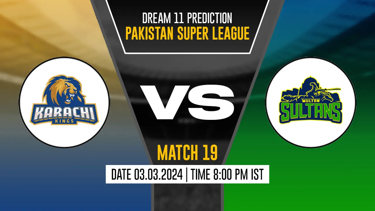 MUL vs KAR Dream11 Prediction, Fantasy Cricket Tips, Probable Playing XI, Pitch Report & Injury Updates For 19th Match