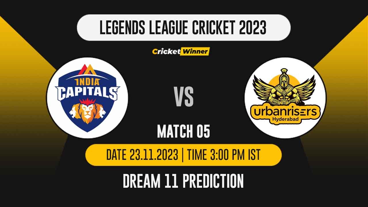 INDCAP vs URH Dream11 Prediction, Fantasy Cricket Tips, Probable Playing XI, Pitch Report & Injury Updates For 5th Match