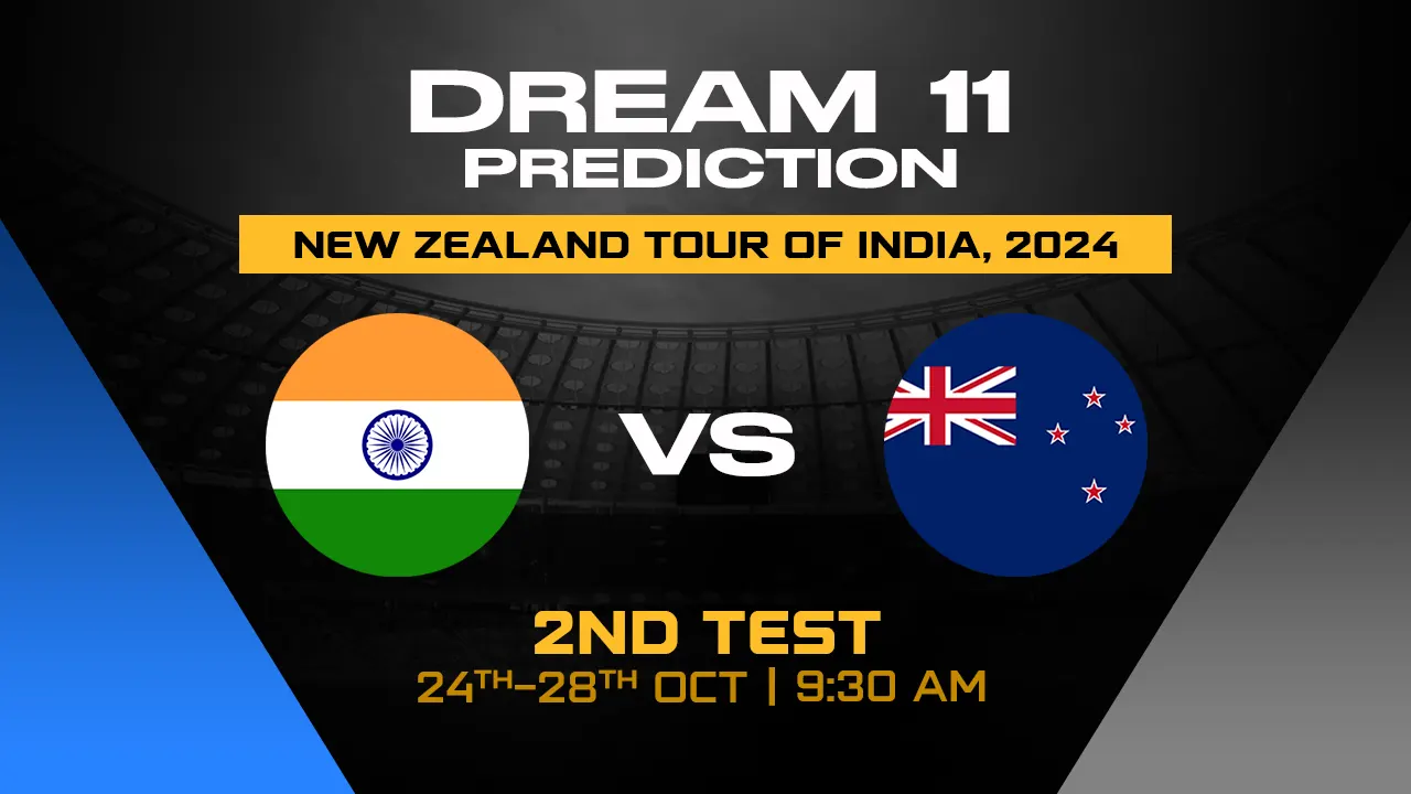 IND vs NZ Dream11 Prediction, India vs New Zealand, 2nd Test