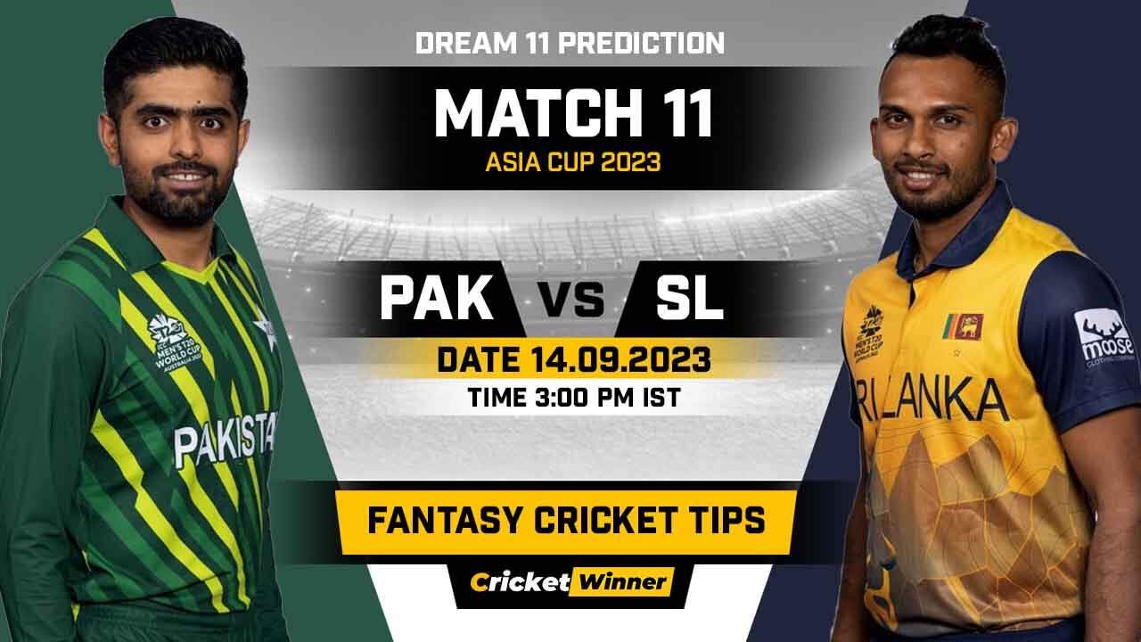 PAK vs SL Dream11 Prediction, Fantasy Cricket Tips, Probable Playing XI, Pitch Report & Injury Updates For Super 4 Match 5