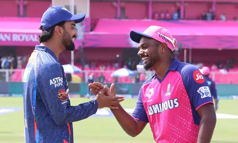 Rajasthan Royals win the toss against Lucknow Super Giants; choose to bowl first