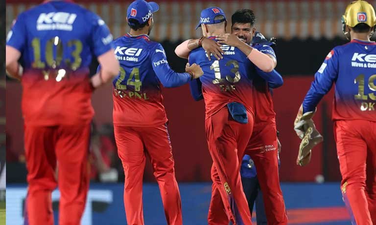 Royal Challengers Bengaluru beat Punjab Kings by 60 runs