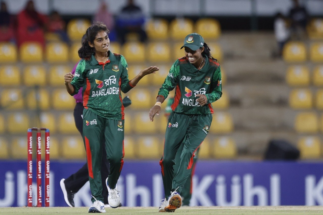 Women's T20 Asia Cup 2024, Match 08: Bangladesh women beat Thailand by 7 wickets in a low scoring match