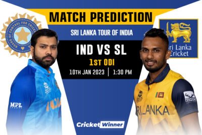 IND vs SL Match Prediction- Who Will Win Today's Match Between India and Sri Lanka, 1st ODI?