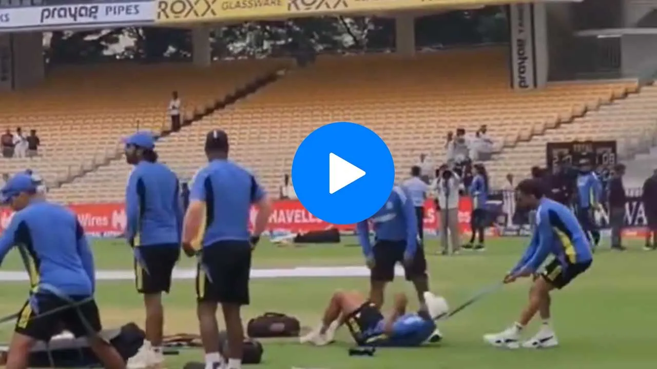 Practice ground moment from team India’s preparation ahead of Bangladesh Test