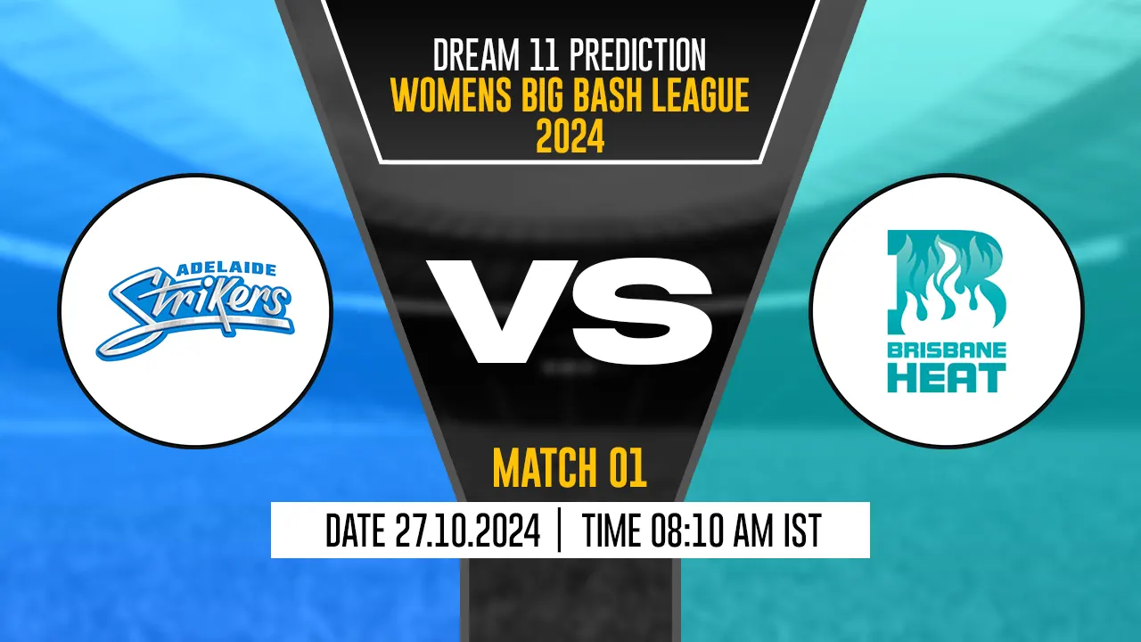 AS-W vs BH-W Dream11 Prediction, Adelaide Strikers-W vs Brisbane Heat-W, 1st Match