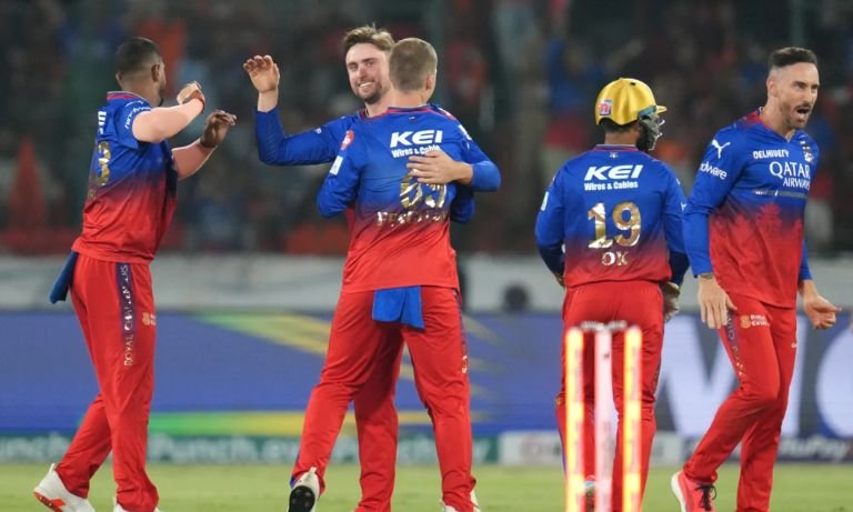 Royal Challengers Bengaluru beat Sunrisers Hyderabad by 35 runs