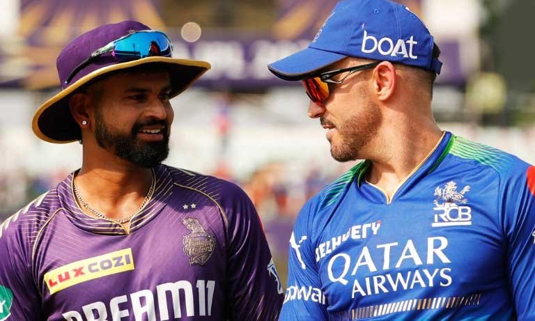 IPL 2024: Royal Challengers Bengaluru win the toss against Kolkata Knight Riders; choose to bowl first