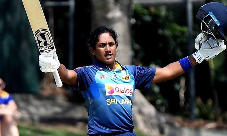 Chamari Athapaththu returns to the top of the Women's ODI batting rankings