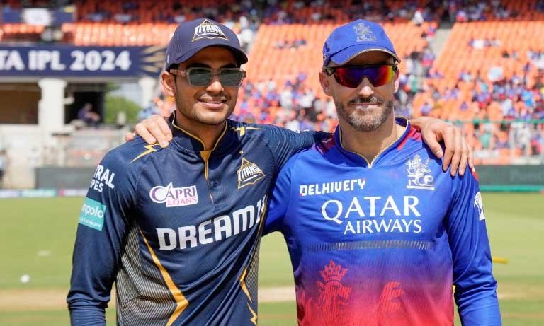 Royal Challengers Bengaluru win the toss against Gujarat Titans; choose to bowl first