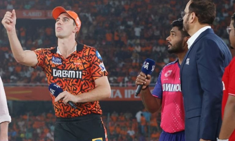 Sunrisers Hyderabad win the toss against Rajasthan Royals; choose to bat first
