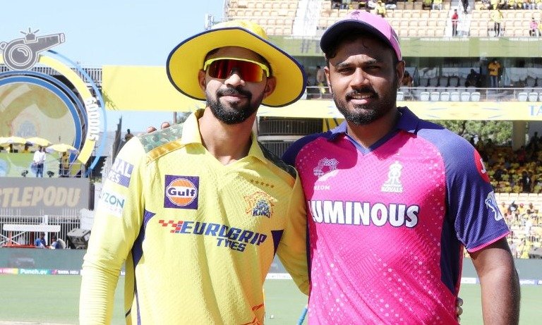 Rajasthan Royals win the toss against Chennai Super Kings; choose to bat first