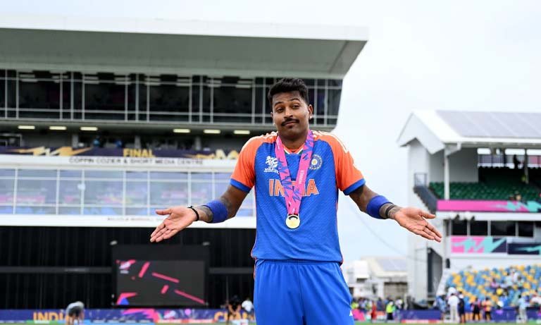 Hardik Pandya becomes first Indian to Top T20I all-rounder rankings following T20 World Cup victory