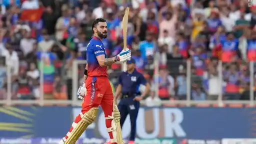 Virat Kohli Gets Through the Trial By Spin