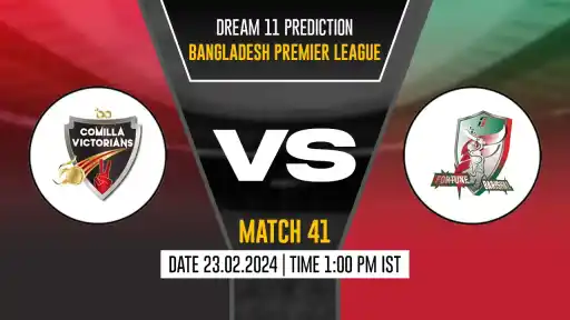 FBA vs COV Dream11 Prediction, Fantasy Cricket Tips, Probable Playing XI, Pitch Report & Injury Updates For 41th Match