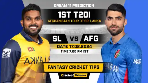 SL vs AFG Dream11 Prediction, Fantasy Cricket Tips, Probable Playing XI, Pitch Report & Injury Updates For 1st T20I