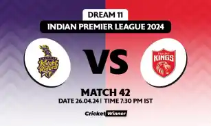 KKR vs PBKS Dream11 Prediction, Fantasy Cricket Tips, Probable Playing XI, Pitch Report & Injury Updates For 42th Match