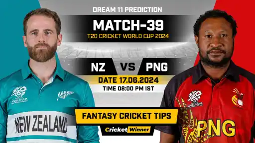 NZ vs PNG Dream11 Prediction, Fantasy Cricket Tips, Probable Playing XI, Pitch Report &amp; Injury Updates For 39th Match - Cricket Winner
