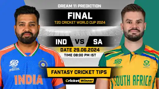 IND vs SA Dream11 Prediction, Fantasy Cricket Tips, Probable Playing XI, Pitch Report & Injury Updates For Finals Match