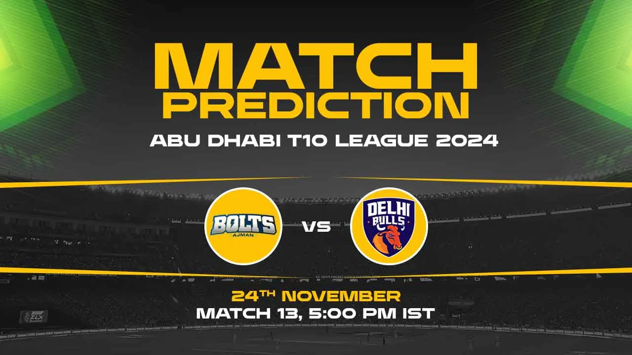 Abu Dhabi T10: 13th Match, AB vs DB, Match Prediction - Who Will Win Today?