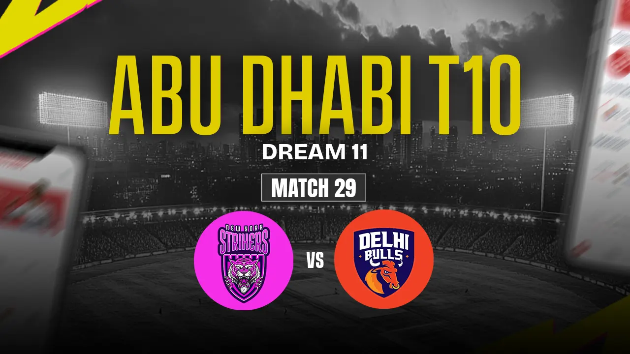 DB vs NYS Dream11 Prediction, Delhi Bulls vs New York Strikers, 29th Match