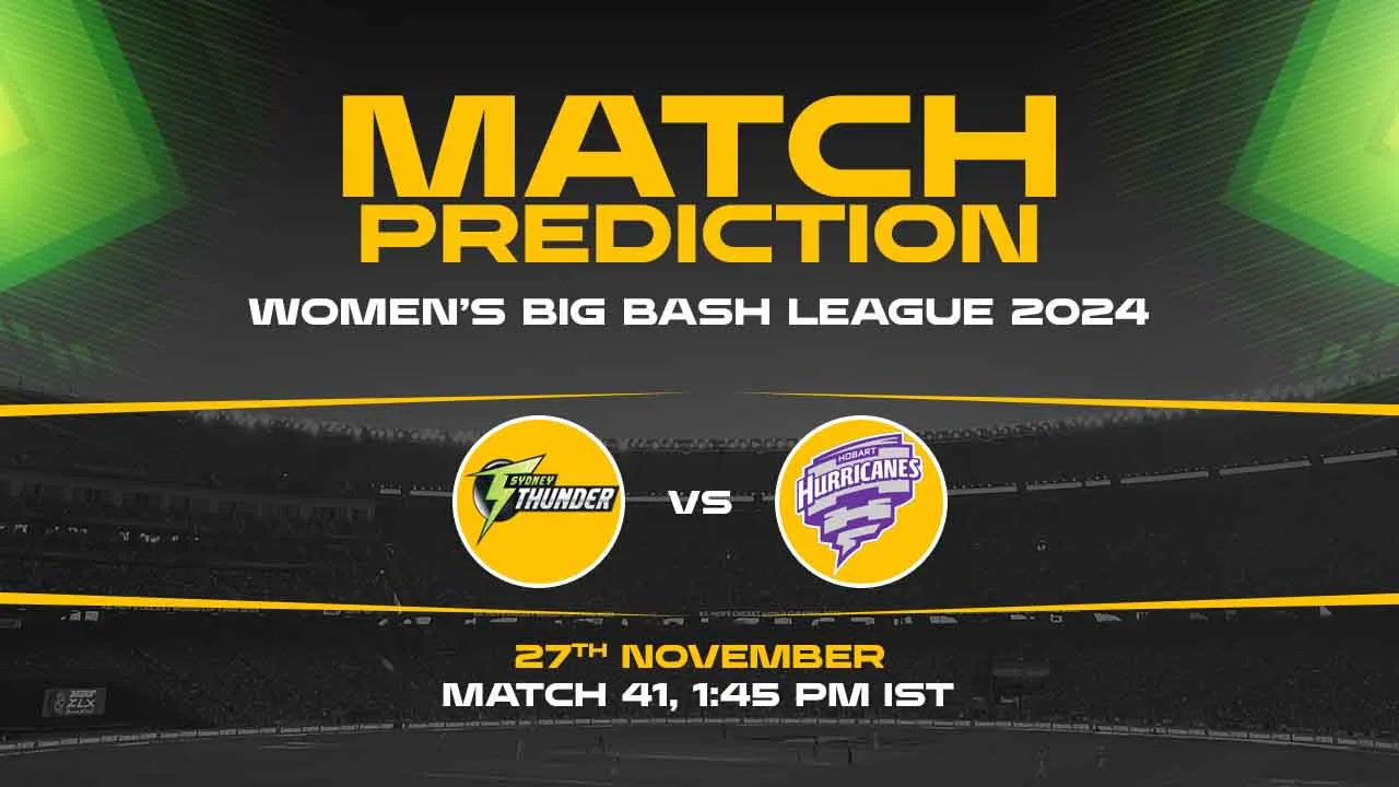 WBBL 2024: Knockout Match, ST vs HH, Match Prediction - Who Will Win Today?