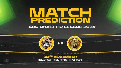 Abu Dhabi T10: 10th Match, CB vs NW, Match Prediction - Who Will Win Today?