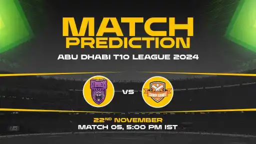 Abu Dhabi T10: 5th Match, NYS vs SA, Match Prediction - Who Will Win Today?