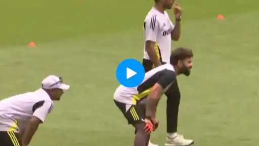 Sarfaraz's blooper on the field triggers a moment of joy for Virat and Pant
