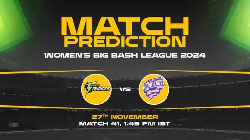 WBBL 2024: Knockout Match, ST vs HH, Match Prediction - Who Will Win Today?