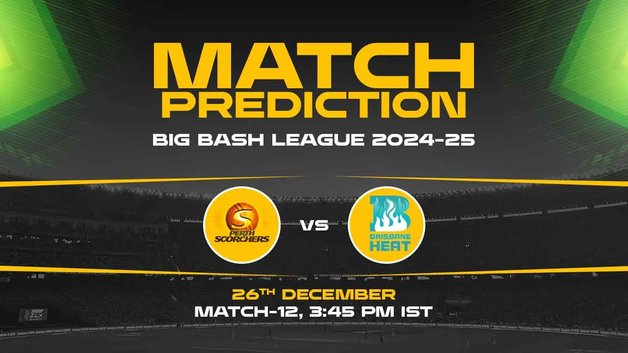 Big Bash League: 12th Match, PS vs BH, Match Prediction - Who Will Win Today?